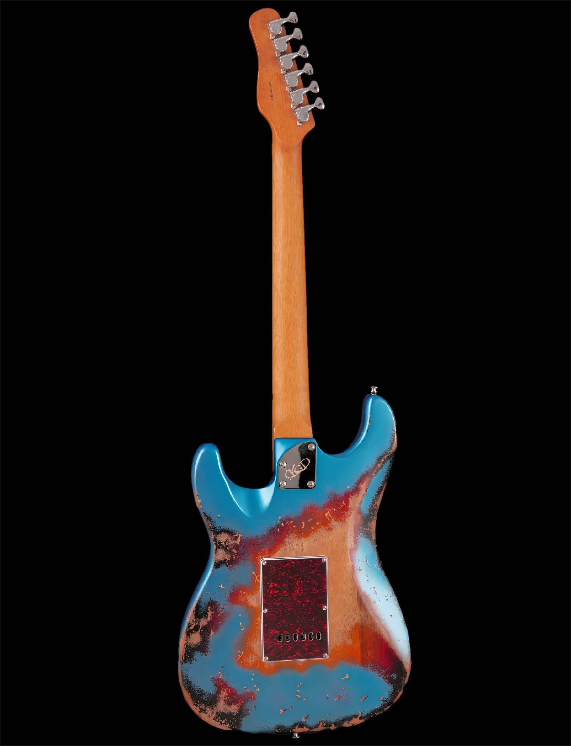 Amazon.com: KGD Relic Electric Guitar,Roasted Maple Neck and